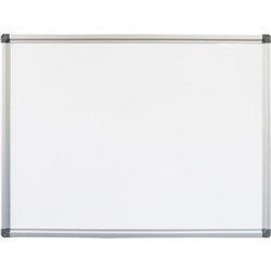 Rapidline Standard Whiteboard 1200W x 1200mmH Aluminium Frame
