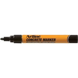 Artline Concrete Permanent Marker Bullet 1.5mm Black