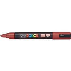 Uni Posca Paint Marker PC-5M Medium 2.5mm Bullet Tip Ruby Red