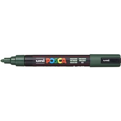 Uni Posca Paint Marker PC-5M Medium 2.5mm Bullet Tip English Green