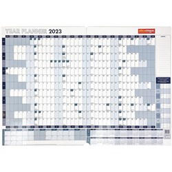 Office Choice Wall Planner YTV 871 x 610 mm White and Blue