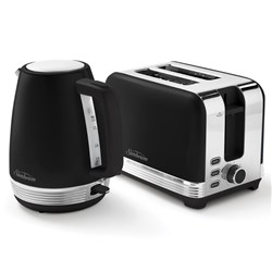 Sunbeam The Chic Collection Breakfast Set Kettle And Toaster Black