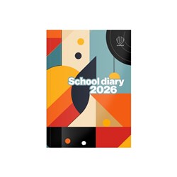 Upward School Diary B5 Week To View Burst Geometry