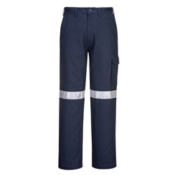 Portwest Cargo Pants With Tape Size 36 Short Navy