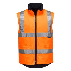 Portwest Hi-Vis Reversible Vest Extra Large Orange