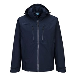Portwest DX4 Rain Jacket Small Navy