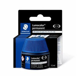 Staedtler Lumocolor 313 314 317 318 Permanent Pen Refill Station Blue