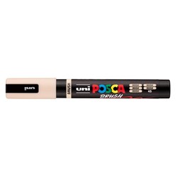 Uni Posca PC-5BR Paint Marker Medium 1-4mm Brush Tip Beige