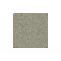 Rapidline Acouline Frameless Pinboard With Radial Corners 1200W x 12D x 1200mmH Moss