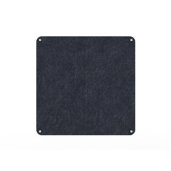 Rapidline Acouline Frameless Pinboard With Radial Corners 1200W x 12D x 1200mmH Lake