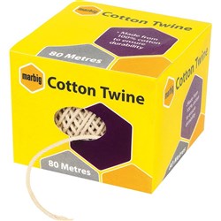 Marbig Cotton Twine 80 Metres Natural
