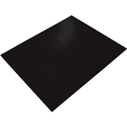 Rainbow Poster Board 510x640mm 400gsm Black Pack of 10