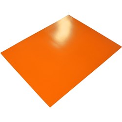 Rainbow Poster Board 510x640mm 400gsm Orange Pack of 10