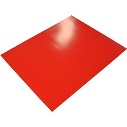 Rainbow Poster Board 510x640mm 400gsm Red Pack of 10