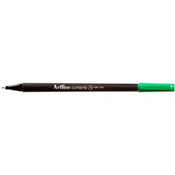 Artline Supreme Fineliner Pen 0.4mm Green Pack Of 12