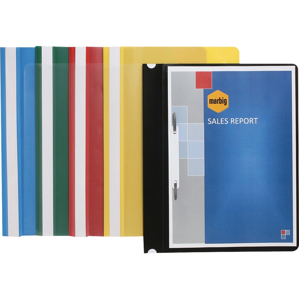 Red Flat File Files - Marbig Economy Flat File A4 With Clear Front Red - Callows ...